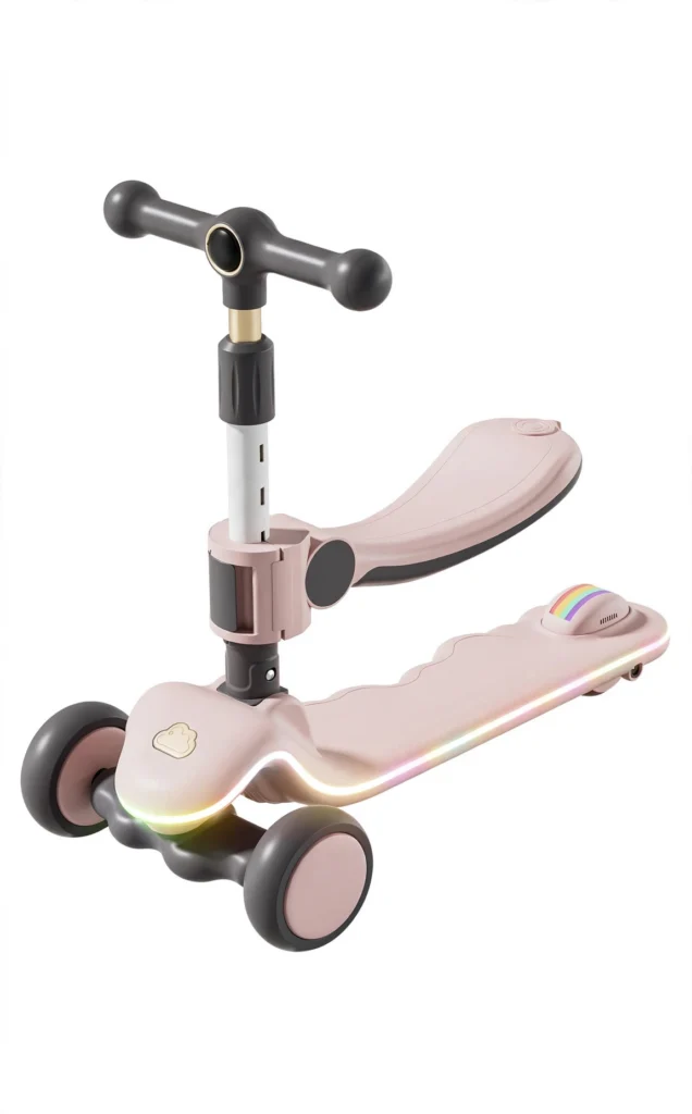 3 in 1 kids scooter with seat
