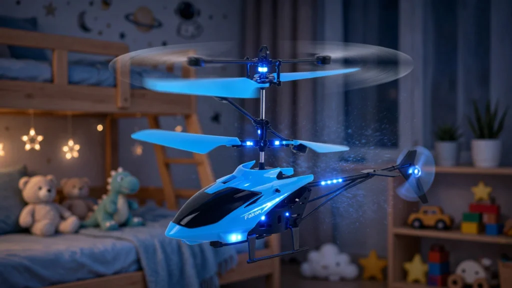 Induction Aircraft RC Helicopter Toy with Remote Control