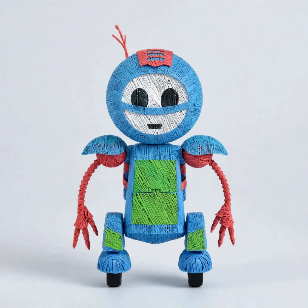 Creative 3D models made using a 3D Drawing Pen for Kids