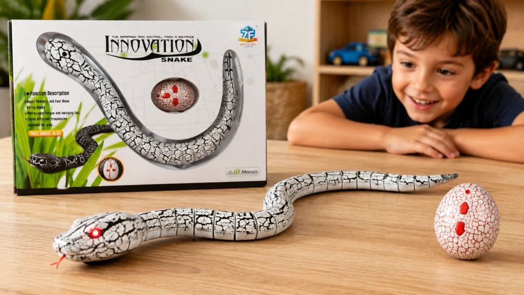 Innovation Snake 9909 A-D Review: Realistic Remote Control Snake Toy